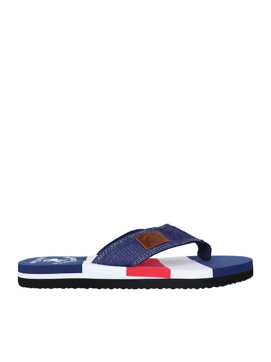 Beverly Hills Polo Club 1772 Herren-Flip-Flops Blau