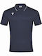 Draco Hero Polo Short Sleeve Men's Blouse Navy Blue