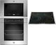 Bertazzoni Set de electrocasnice integrate F60 9 MOD E K X + P60 4V M1 LAG GNX + F38 3 MOD MW S X