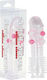 Seven Creations Super Stretch Silicone Sleeve with Little Balls Προέκταση Πέους Διάφανη 14cm