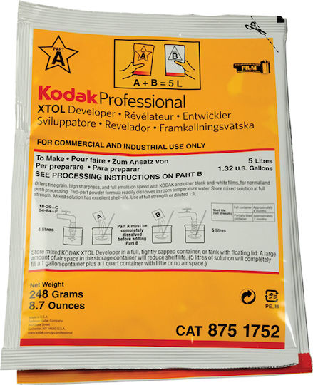 Kodak Professional XTOL Film Developer 5LT Оборудване за тъмна стая