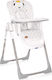 Lorelli Bear Dalia Foldable Baby Highchair With Adjustable Height Gray