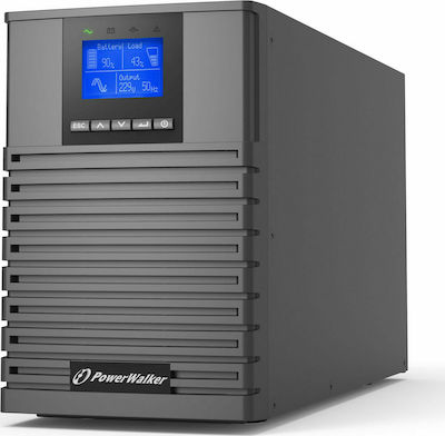 Powerwalker VFI 1500 ICT IoT UPS On-Line 1500VA 1500W με 4 IEC Πρίζες