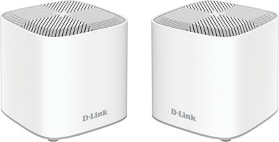 D-Link COVR-X1862 Mesh Access Point Wi‑Fi 6 Dual Band (2.4 & 5GHz) σε Διπλό Kit