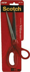 Scotch Universal Scissors 20cm with Metallic Blade Red