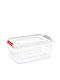 Viosarp Plastic Storage box with Cap Transparent 41.5x28x17.5cm 1pcs