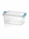 Viosarp Plastic Cutie de Depozitare cu Capac Transparent 32x21x13cm 1buc