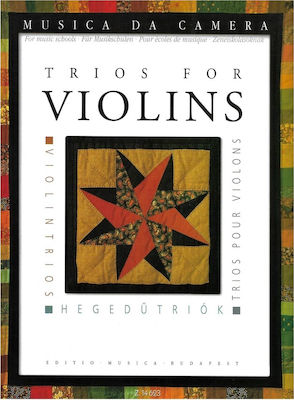 Editio Musica Budapest Trios for Violins Sheet Music for Violin