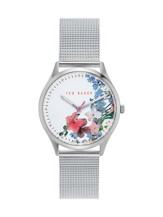 Ted Baker Belgravia Damen Uhr mit Silber Metall...