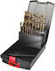 Wurth Set Drill Bits Cobalt HS-Co RL Set of 19 Drills Cobaltium for Metal
