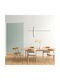 Zambelis Lights Pendant Light Black Rail with Socket E27