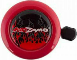 Kidzamo 108011 Kids' Bicycle Bell Red