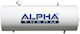 Alpha Therm BSK-160 Solar Water Heater Tank 160lt Glass Dual Energy
