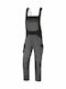 Delta Plus MACH2 Work Coverall Dungarees Gray