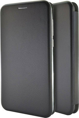 Ancus Magnetic Curve Synthetic Leather Book Black (Mi 11 Lite / 11 Lite 5G / 11 Lite 5G NE)