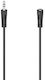 HAMA Καλώδιο Ήχου 3.5mm male - 3.5mm female Μαύρο 3m 00205120