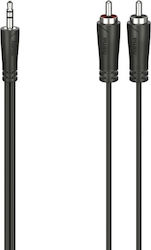 HAMA 3,5 mm Male-RCA De Sex Masculin 1,5 m 00205110