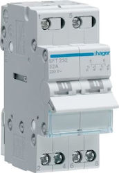Hager Rail Switch 230V 32A