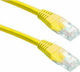 Anga U/UTP Cat.6e (High Speed) Καλώδιο Δικτύου Ethernet 1m Κίτρινο