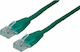 Anga U/UTP Cat.6e (High Speed) Καλώδιο Δικτύου Ethernet 1m Πράσινο