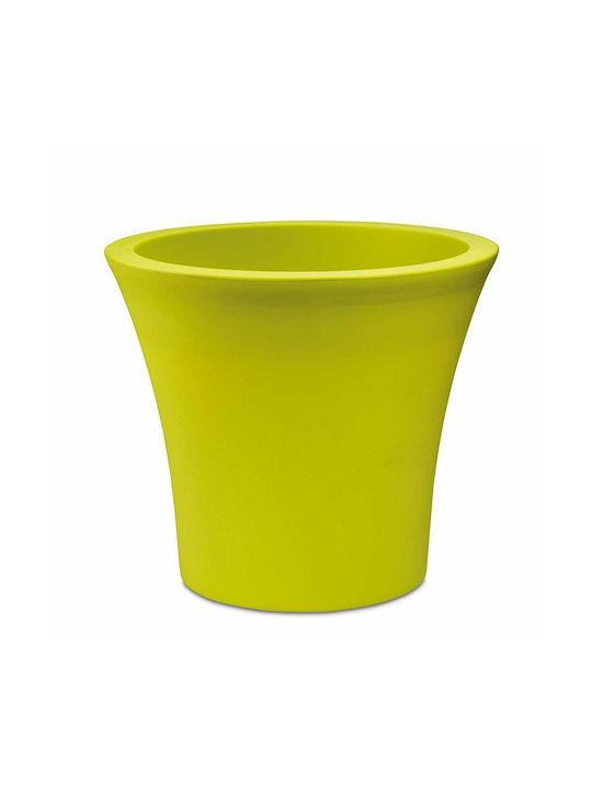 Plastona City 30 Ghiveci de flori 30x26.5cm în Culoare Verde 10.11.0093