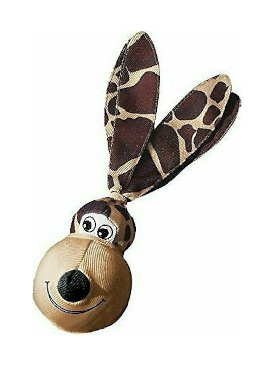 Kong Floppy Ears Dog Toy Cuddly Large with Sound Brown