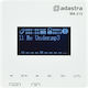Adastra WA-215 Complete Audio & Video Amplifier Socket White Επιτοίχια Media Player/Bluetooth/FM 11046