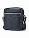 DJB-023 Leather Men's Bag Shoulder / Crossbody Black