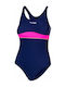 Aquaspeed Emily Kids Swimwear One-Piece Navy Blue