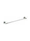 Ideal Standard Iom Square Ράγα Μπάνιου Μονή Επιτοίχια με Βίδες Inox Ασημί