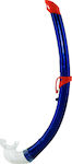 XDive Splash Junior Snorkel Blue with Silicone Mouthpiece