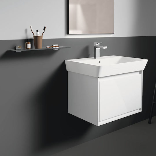 Ideal Standard Iom Square Montat pe perete Raft Baie Sticlă 52x12x4.5cm Transparentă Ideal Standard Iom Square Montat pe perete Raft Baie Sticlă 52x12x4.5cm Transparentă
