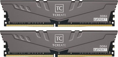 TeamGroup T-Create Expert 16GB DDR4 RAM cu 2 module (2x8GB) și Viteză 3600 pentru Desktop