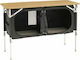 Outwell Padres Double Garderobe Aluminium für Camping Klappbar Gray