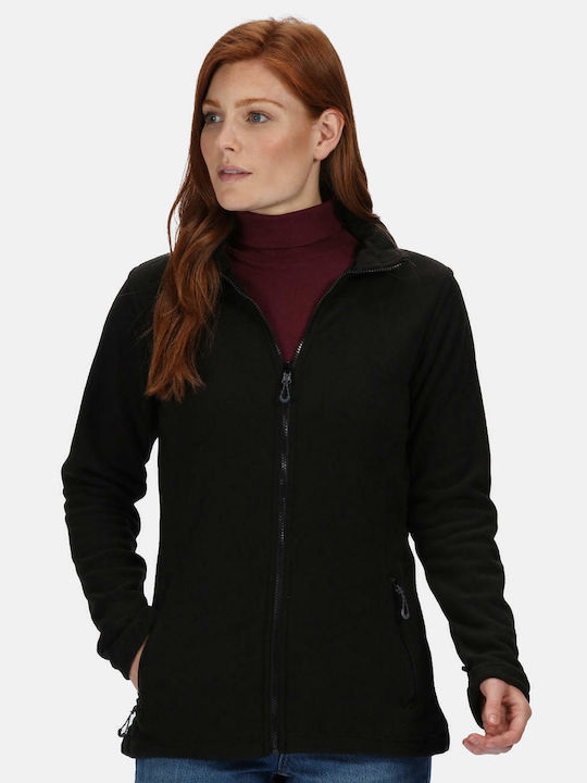 Regatta Benson III TRA148 Women's Short Lifestyle Jacket Waterproof for Winter with Hood Black