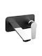 Ferro Adore Built-In Mixer & Spout Set for Bathroom Sink with 1 Exit Black