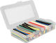 DeLock Heat-Shrink Tubing Case 196τμχ (2:1) Black 196pcs 20736