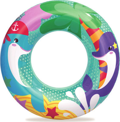 Bestway 36113 Kids' Swim Ring with Diameter 51cm. Dolphins 36113