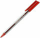 Staedtler Stick 432 Stift Kugelschreiber mit Rot Tinte