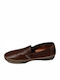 Boxer Leder Herren Slip-Ons Braun