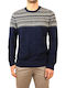 Abercrombie & Fitch Men's Long Sleeve Sweater Navy Blue