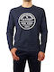 Abercrombie & Fitch Men's Long Sleeve Blouse Navy Blue