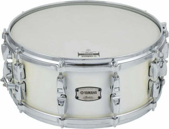 Yamaha Ταμπούρο Hölzernes Abs. Hybrid Snare 14" x 6" Weiß Polarweiß