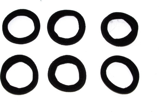 Ro-Ro Accessories Elastic Pentru Păr Negru
