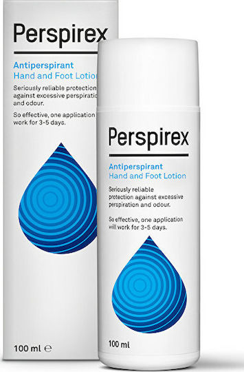 Perspirex Antiperspirant Hand & Foot Lotion Αποσμητικό σε Spray 100ml100ml