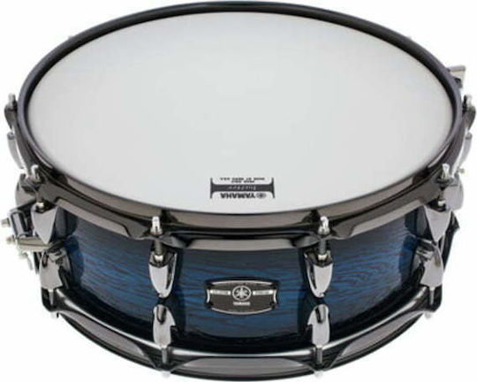 Yamaha Ταμπούρο Hölzernes Live Custom 14" x 5.5" Blau Hybrid Eiche
