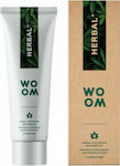 Woom Herbal+ Toothpaste Зъбна паста без флуорид за Ulitis , Плоча и Кухини 75мл