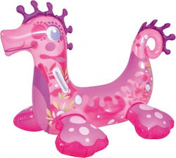 Bestway Kids Inflatable Ride On with Handles Pink