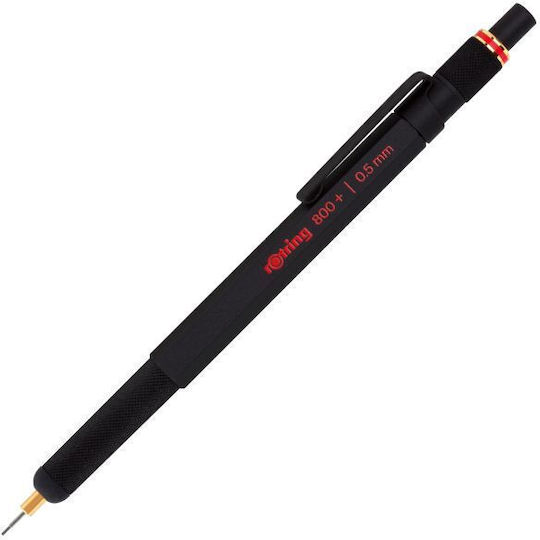 Rotring 800+ Stylus Mechanical Pencil made of Brass 1pcs Black