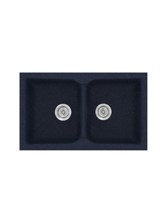 Sanitec Classic Undermount Sink Synthetic Grani...